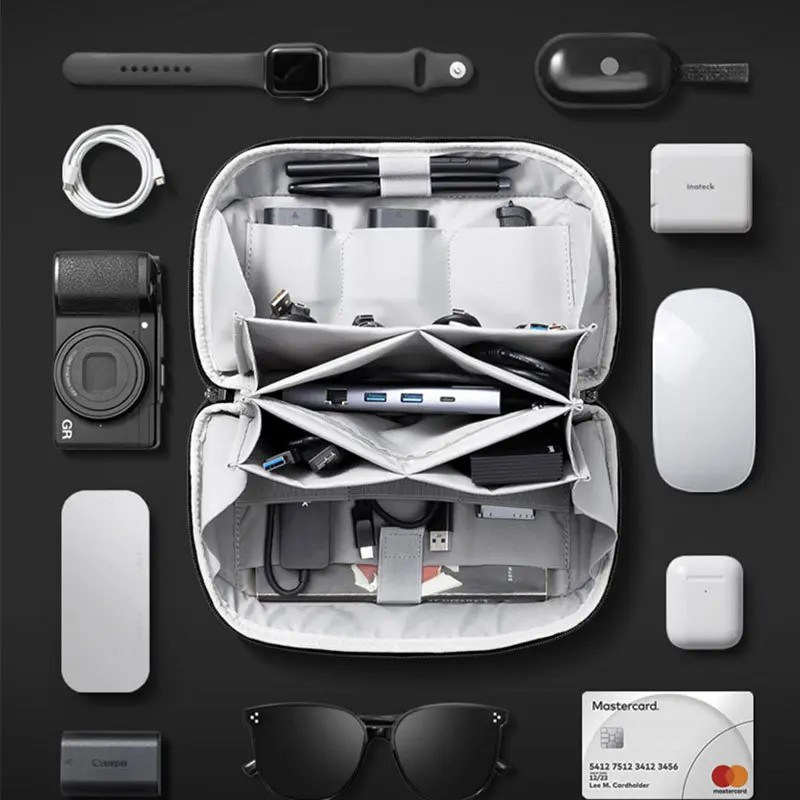กระเป๋าอุปกรณ์ดิจิทัลอเนกประสง - Travel Accessories Organizer Bag บทวิจารณ์และราคา