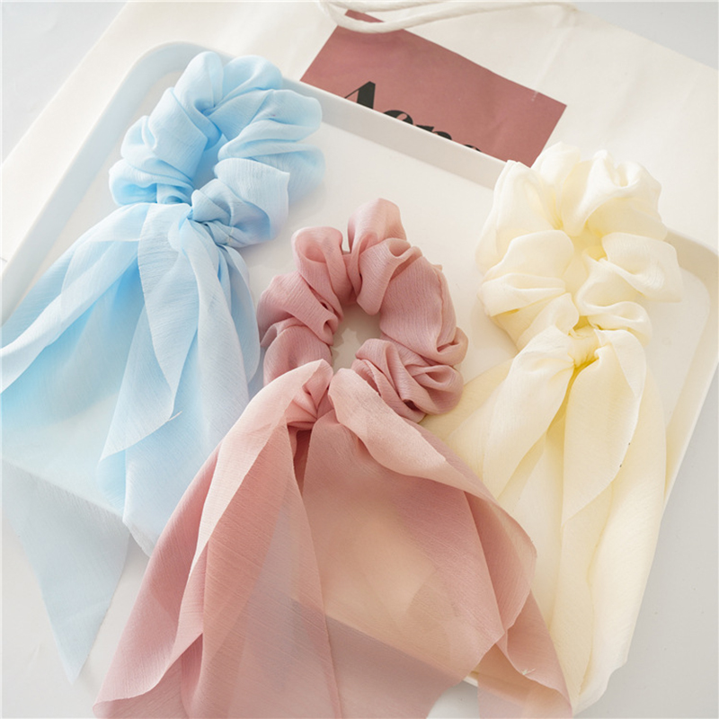 1 PC แฟชั่น 25 ซม.ชีฟองยาวริบบ - Travel Accessories Aesthetic บทวิจารณ์และราคา