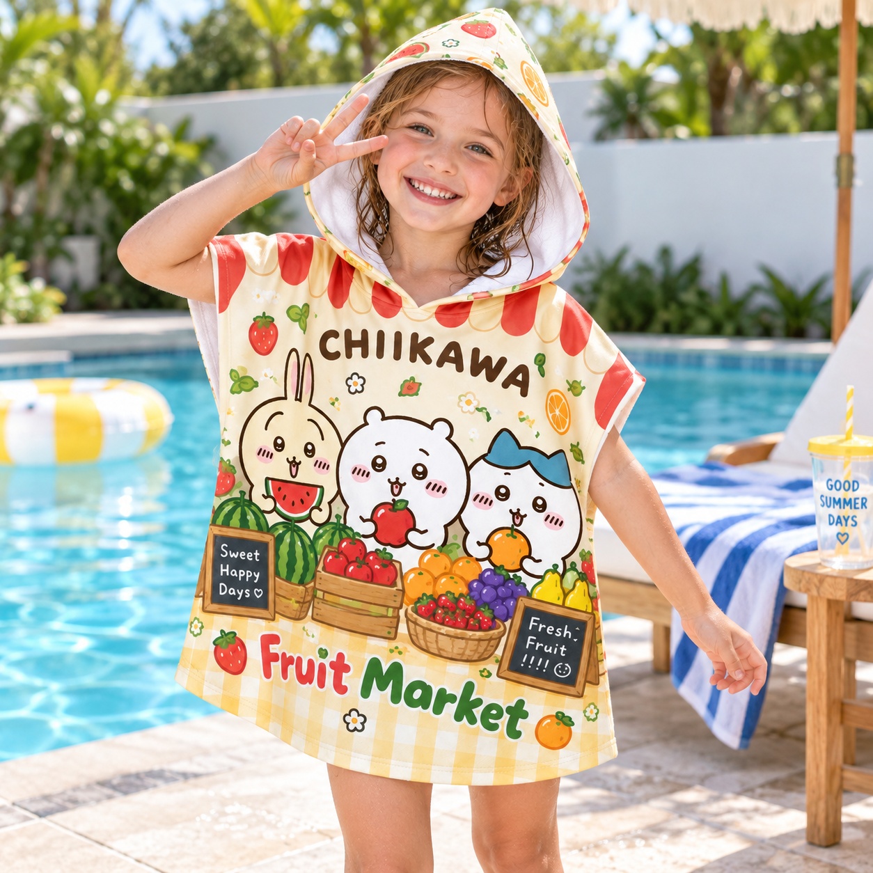 ผ้าเช็ดตัวมีฮู้ดลายการ์ตูนน่าร - Travel Accessories Baby บทวิจารณ์และราคา