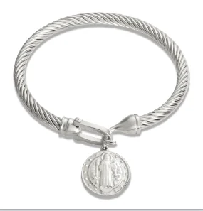 สร้อยข้อมือสแตนเลสสตีลเรียบง่า - Travel Accessories Jewelry บทวิจารณ์และราคา